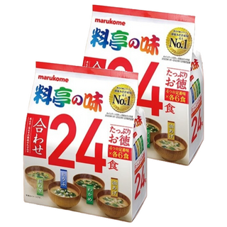 Marukome 綜合味噌湯 Set 4種口味 x 6包, 432g, 2袋