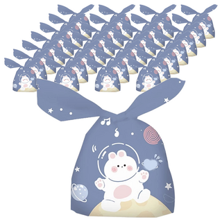 咪咪購物 兔耳禮物袋, 宇航員 藍色, 200個