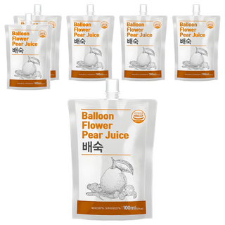 CHEONNYEON MEEIN 千年味人 水梨桔梗飲 韓國傳統養生飲品 獨立包裝方便攜帶, 6包, 100ml