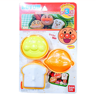 BANDAI 飯團壓模 約3分鐘即可完成, 麵包超人, 1組