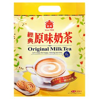 義美 經典原味奶茶, 18g, 18包, 1袋