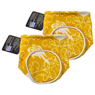 收納王妃 迪士尼公主收納系列 圓超小 收納筒 14 x 10cm, 美女與野獸, 2個