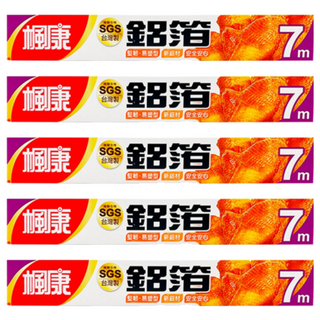 楓康 家用鋁箔紙, 寬30cm, 7m, 5盒
