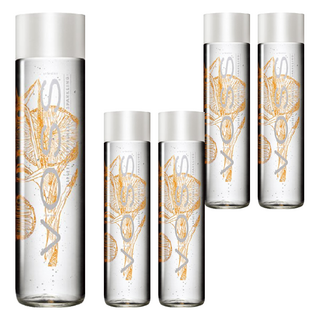 VOSS 芙絲風味氣泡水 柑橘檸檬草, 瓶裝水界的愛馬仕, 無糖零熱量, 375ml, 5瓶
