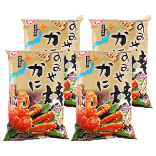 嗄嗄叫 帝王蟹造型餅 季節限定, 80g, 4包