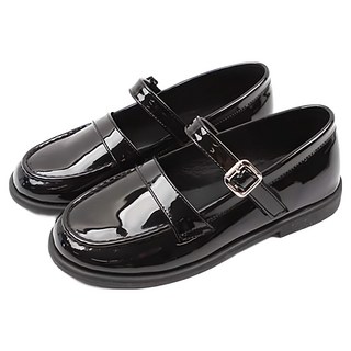 Rulushu 女童款 洛可風皮鞋 AZ177