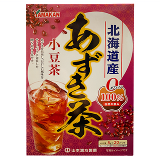 YAMAKAN 山本漢方 紅豆茶 北海道產 0 咖啡因 5g x 20包, 1盒