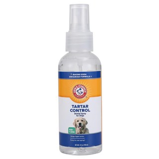 ARM&HAMMER 犬用口腔噴劑 齒垢清除 小蘇打強化配方 有效對抗牙垢 幫助清新口氣, 118ml, 1瓶