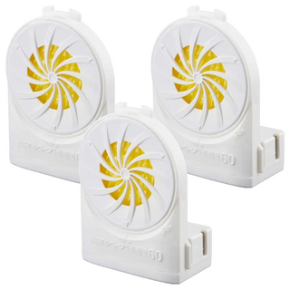 鱷魚 隨身風扇電蚊香劑 重裝藥匣補充劑, 390mg, 3個