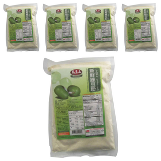 馬玉山 新鮮綠豆粉, 450g, 5包
