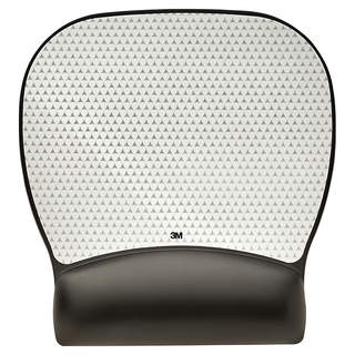 3M 2in1護腕滑鼠墊 舒適型 MW310LE, 米色 + 黑色, 1個