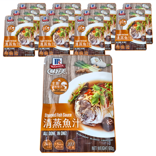 McCormick 味好美 清蒸魚汁 12包, 60g, 1盒