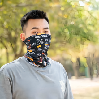 MEGA 美高 防曬冰感多功能魔術頭巾 UV Protection, 漢堡, 50x25cm