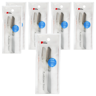 Sindo Prime 折疊修眉刀, 日本刀片,方便收納攜帶, 顏色隨機, 6支