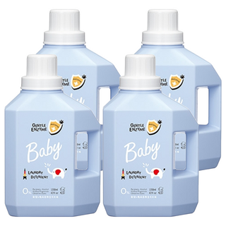 KU.KU Duckbill 酷咕鴨 Baby酵素洗衣精 溫和不刺激, 1.2L, 4瓶