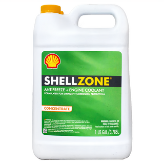 Shell 殼牌 Shellzone 濃縮水箱精，3.785L，抗凍劑+引擎冷卻劑，防腐蝕保護, 1桶, 所有車型