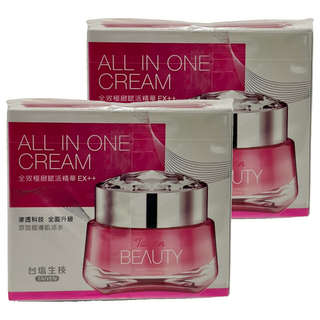 TAIYEN 台塩生技 All In One全效極緻賦活精華EX++, 全方位呵護, 7大功效, 含四胜肽, 熊果素, 五胜肽, 30ml, 2罐
