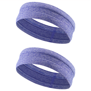 MICHAEL FITNESS 麥克健身 運動頭巾, 淡紫色, 2條