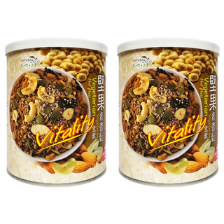 NATURAL RULE 自然法則 全天然堅果素香鬆 低溫烘焙 全素 高纖, 300g, 2罐