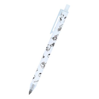 Sun-Star Metacil Light Knock 按壓式金屬免削可擦永恆鉛筆 卡通印花版, 0.5mm, 1支