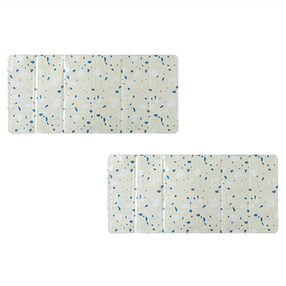 樂居家 炒菜油汙隔熱板, 綠底, 2個