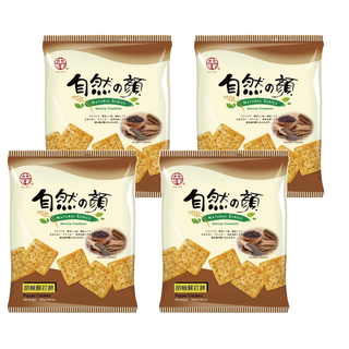 中祥 自然の顏胡椒蘇打餅, 280g, 4袋