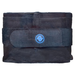 ALEX SPORTS 抽取式沙包型加重器 (對) 2KG-4KG 腳踝/手腕負重器, 黑色