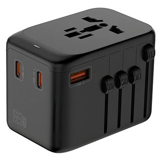 萬國旅行充，帶USB-C2/C3/USB-A接口, 1個