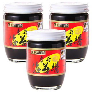 味島 香菇海苔醬 純素, 190g, 3罐