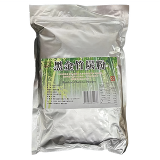 德麥食品 黑金竹炭粉，可作為天然色素, 1kg, 1包