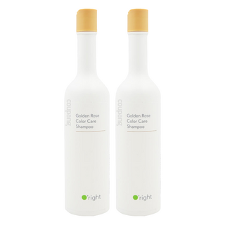 O'right 歐萊德 香檳玫瑰護色洗髮精 400mL, 2瓶