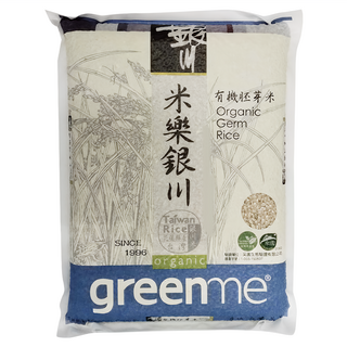 米樂銀川 有機胚芽米, 2kg, 1包