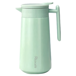 Rico 瑞可 304真空保溫壺, 湖水綠, 860ml, 1個