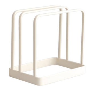 樂司廚品 小鐵砧板架 12 x 8.5 x 12cm, 奶茶色, 1個