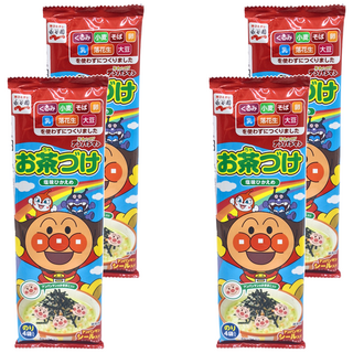 Nagatanien 永谷園 茶泡飯調味料 麵包超人 Set, 2g, 4袋