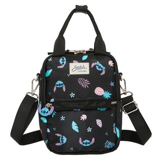 StitcH 史迪奇 兩用後背包 聚酯纖維, 16 × 9 × 22cm, 黑色