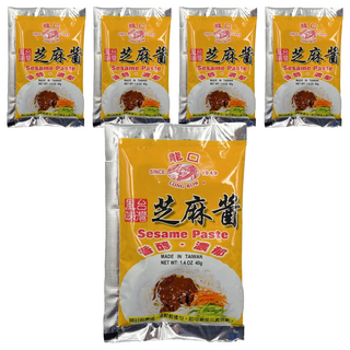 龍口 芝麻醬包 (隨身包) - 風味台灣 香醇濃郁, 40g, 5包