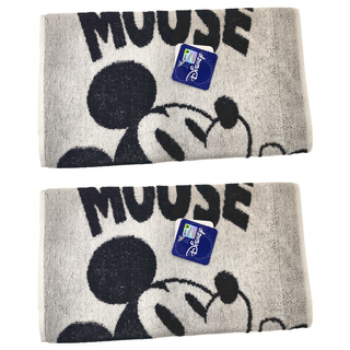 DISNEY 巨星米奇毛巾, 100%純棉, 34x76cm, DISNEY 巨星米奇, 2條