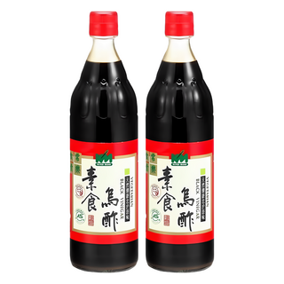 KOKUMORI 穀盛 素食烏醋 小, 600ml, 2瓶
