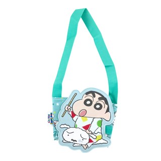 Shinchan 蠟筆小新 半套式飲料提袋 22x13cm, 小新小白, 1個