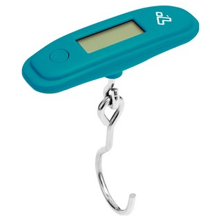 TRAVELON 數位行李秤 可秤50kg, 1個, 土耳其藍