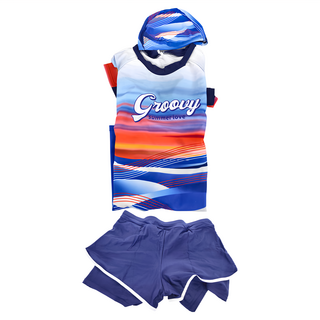 Loveteen 大女衝浪裝二件式 Set Summer Love夏之戀 抗UV 速乾, 多色, 1包