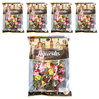 Europe Holiday 綜合酒黑巧克力, 300g, 5袋