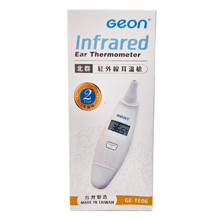 GEON 北群 1秒紅外線耳溫槍 體溫計 體溫 耳溫槍 紅外線額溫槍 GE-TE06, 1個