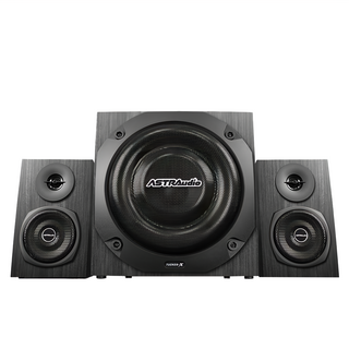 ASTRAudio 2.1聲道 藍牙多媒體音箱系統 黑色 TUCKER-X 多種音源輸入