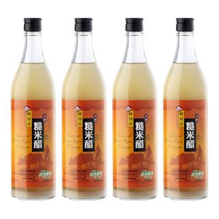 陳稼莊 糙米醋, 600ml, 4瓶