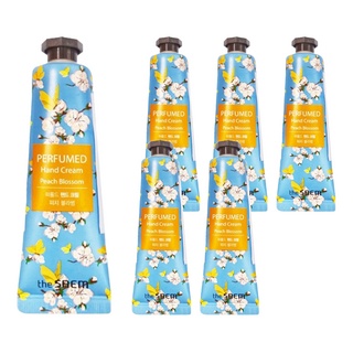 The Saem 得鮮 香氛精華滋養護手霜 桃花 Set 清爽不黏膩 快速吸收, 30ml, 6個