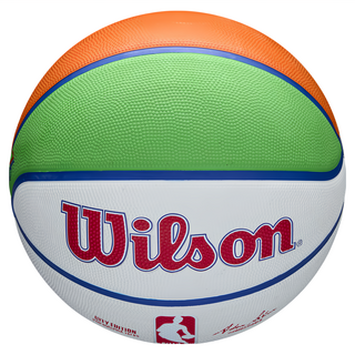 Wilson NBA城市系列 24~25 76人 橡膠籃球 7號 混合, 1個, WZ4033923XB7
