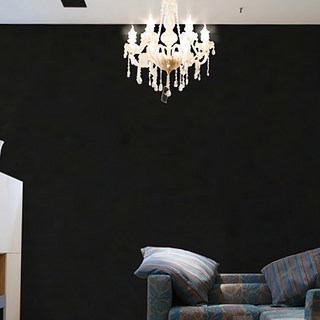 WA. WALL ART 防水自黏壁紙 簡約素色磨砂表面 PVC材質, 300 x 60cm, 雅黑色