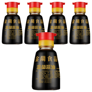 金蘭 桌上瓶醬油, 148ml, 5瓶